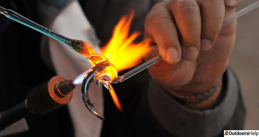 Torch For Glass Blowing Pipes