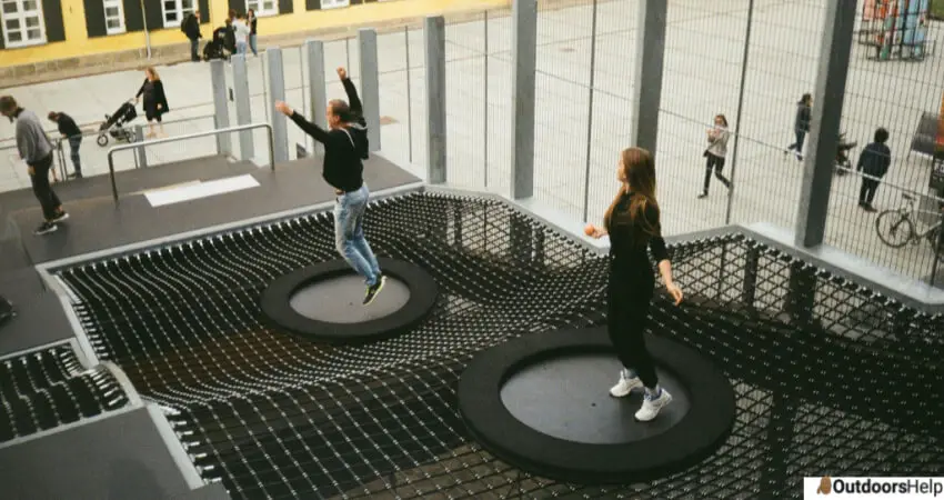 Science Behind A Trampoline Double Bounce