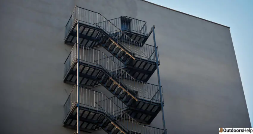 Outdoor Fire Escapes In The USA